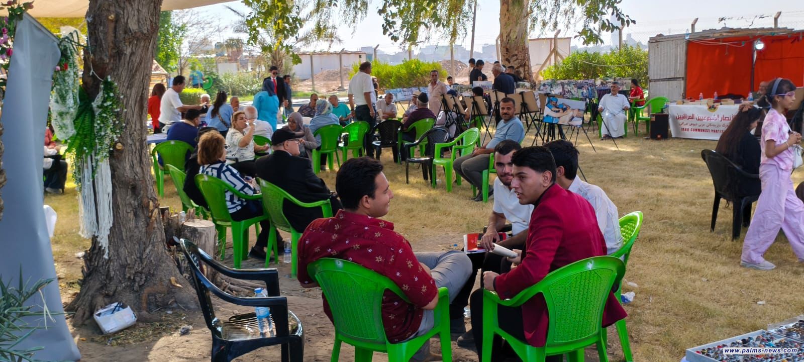 انطلاق فعاليات مهرجان طريق الشعب بدورته العاشرة في بغداد.